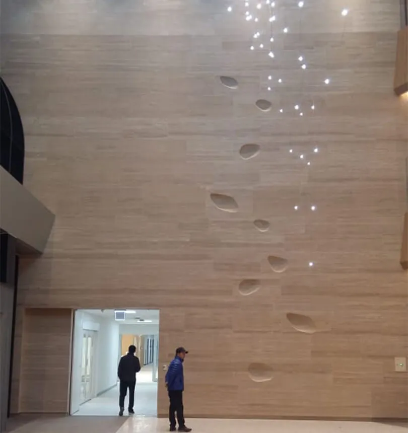 Ewha Womans University Seoul Hospital Bianco Maremma & Montemerano Classico travertine project 1