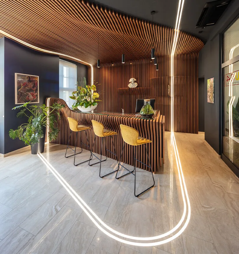 KU64 Germany Bianco Maremma travertine project 1