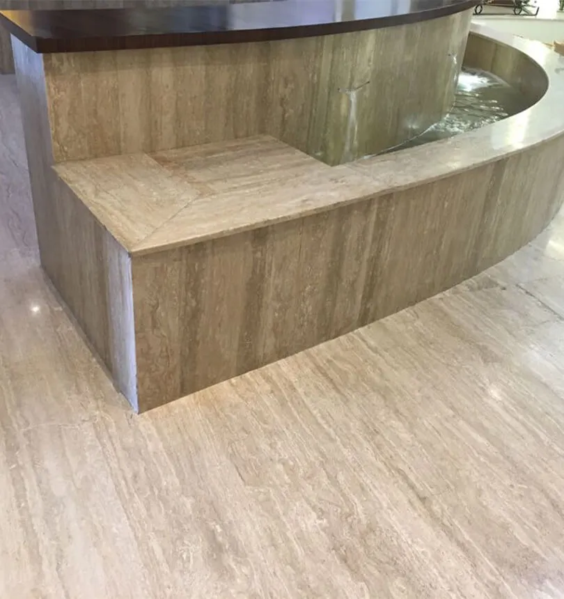 NMC Royal Women's Hospital Abu Dhabi Montemerano Classico travertine project 2