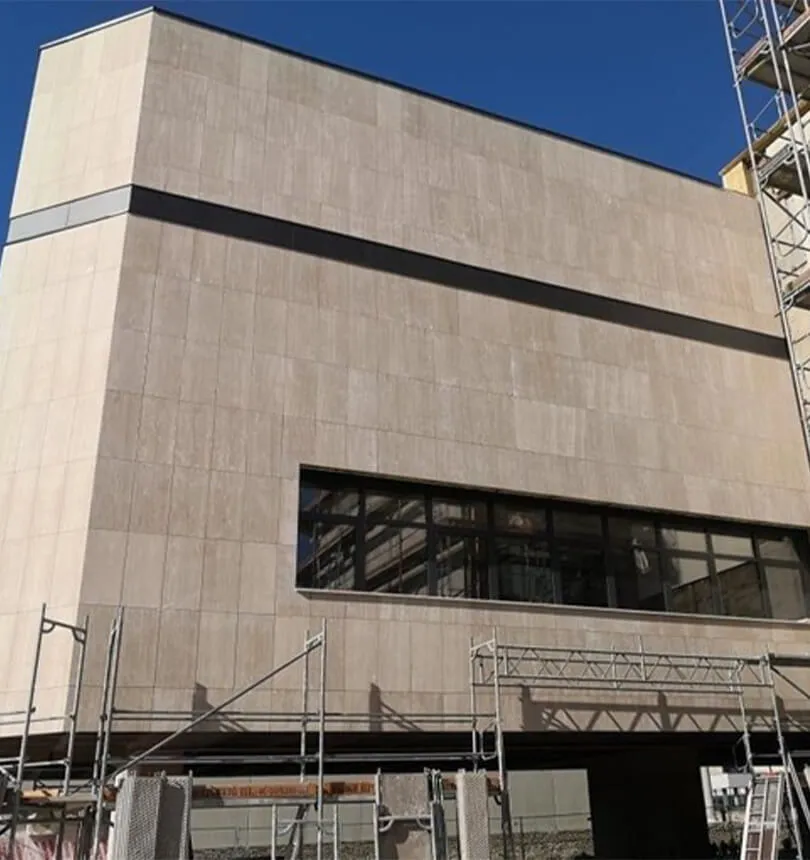 Szombathelyi Museum Hungary Montemerano Classico travertine project 3